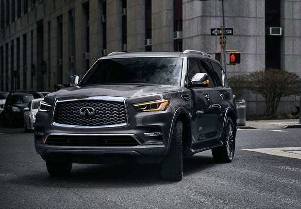 2023 INFINITI QX80 Key Features - HYDRAULIC BODY MOTION CONTROL SYSTEM | INFINITI of Melbourne in Melbourne FL