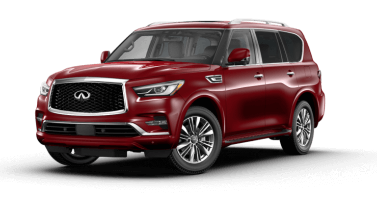 2021 INFINITI QX80 Luxe Coulis Red