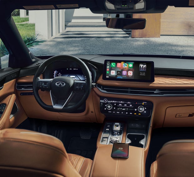 2024 INFINITI QX60 Key Features - Wireless Apple CarPlay® integration | INFINITI of Melbourne in Melbourne FL