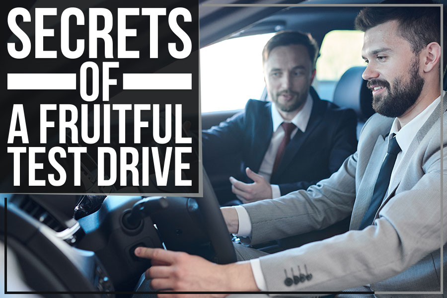 Secrets Of A Fruitful Test Drive