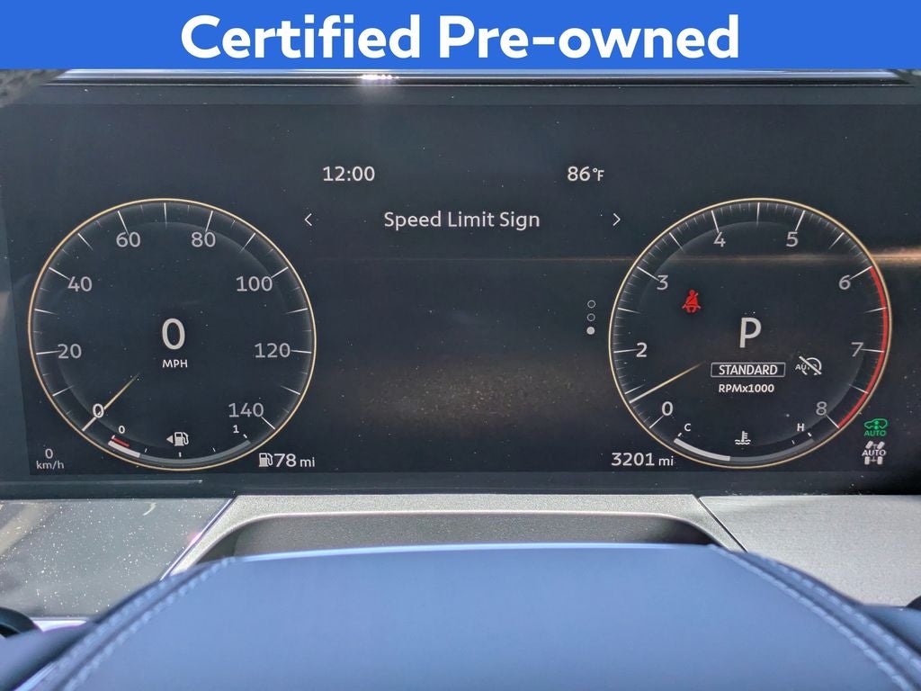 2025 INFINITI QX80 Sensory 4WD