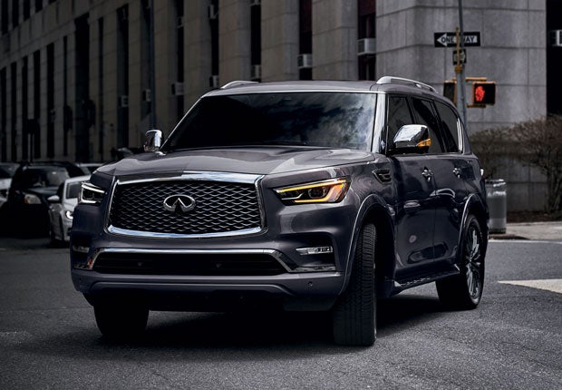 2024 INFINITI QX80 Key Features - HYDRAULIC BODY MOTION CONTROL SYSTEM | INFINITI of Melbourne in Melbourne FL