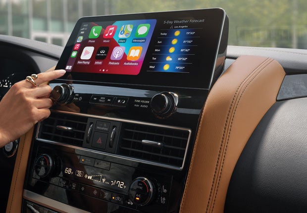 2024 INFINITI QX80 Key Features - WIRELESS APPLE CARPLAY® INTEGRATION | INFINITI of Melbourne in Melbourne FL