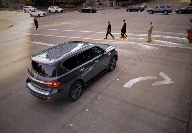 2024 INFINITI QX80 Key Features - PREDICTIVE FORWARD COLLISION WARNING | INFINITI of Melbourne in Melbourne FL