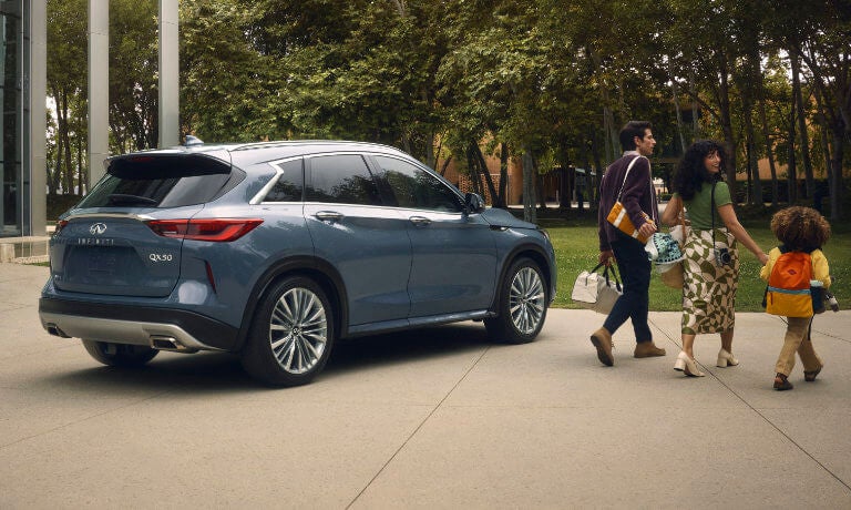 2024 INFINITI QX50 Exterior With Family