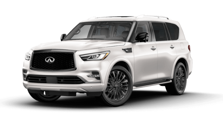2024 INFINITI QX80 Premium Select Exterior - Moonstone White