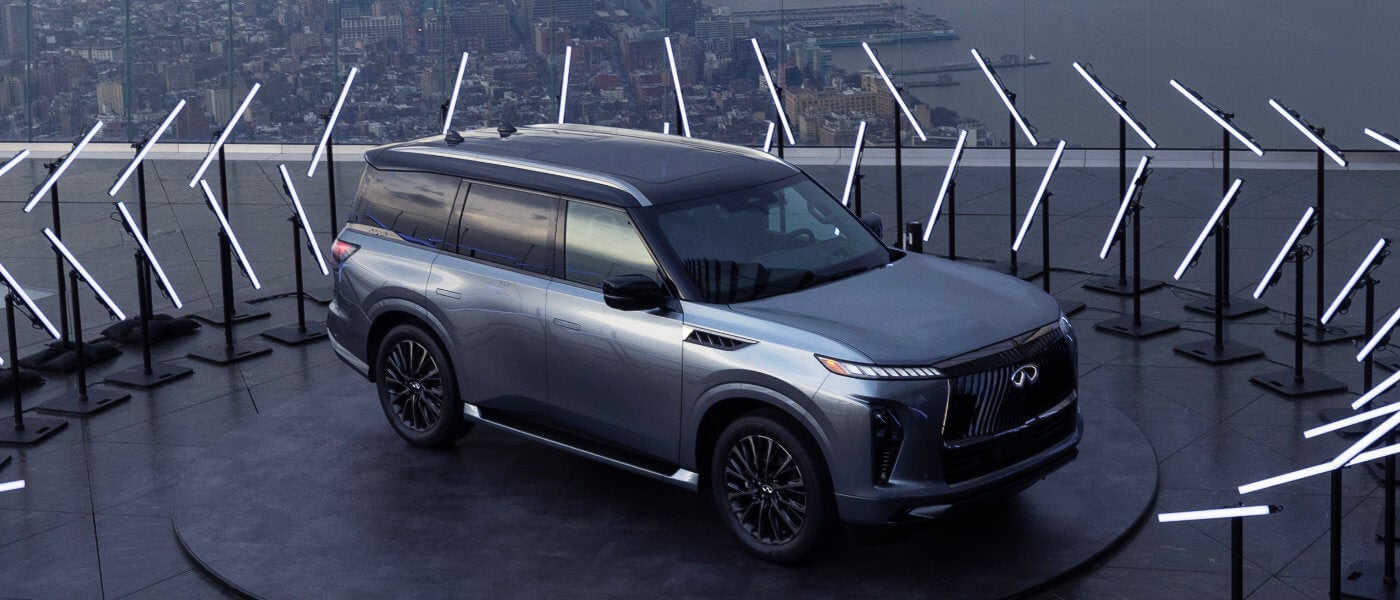 2025 INFINITI QX80 Exterior In Light Ring