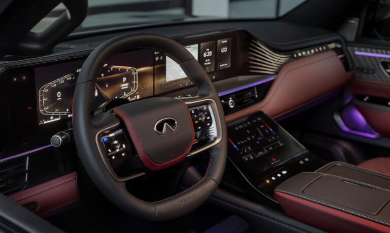 2025 INFINITI QX80 Interior Front Dash