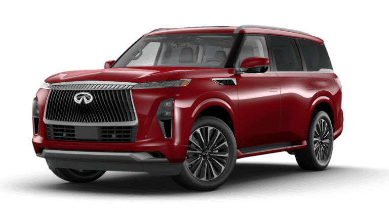 2025 INFINITI QX80 LUXE Exterior - Coulis Red